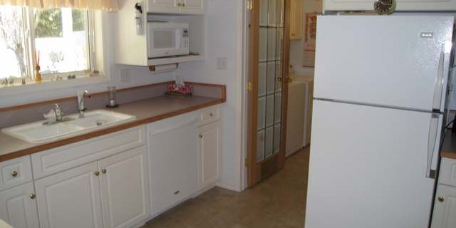 sink and fridge at 2238 Princeton Summerland Road