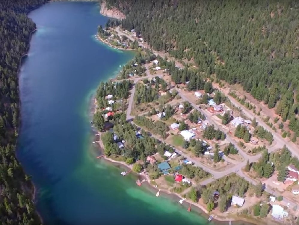 Aerial of Allison Lake Valley